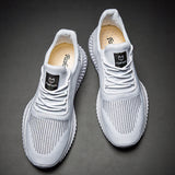 VastWave Breathable Casual Male Footwear Light Weight Sneakers Men Flyknit Big Size Mans Shoes Tenis Masculino Adulto39-47
