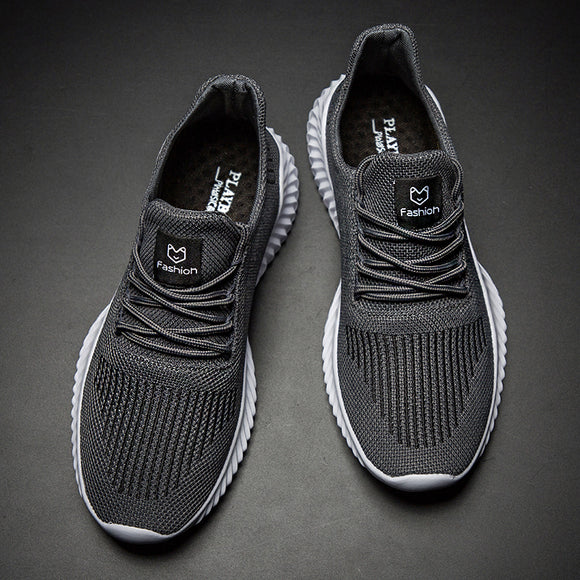 VastWave Breathable Casual Male Footwear Light Weight Sneakers Men Flyknit Big Size Mans Shoes Tenis Masculino Adulto39-47