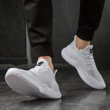 VastWave Breathable Casual Male Footwear Light Weight Sneakers Men Flyknit Big Size Mans Shoes Tenis Masculino Adulto39-47