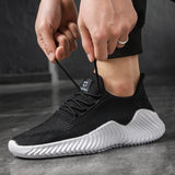 VastWave Breathable Casual Male Footwear Light Weight Sneakers Men Flyknit Big Size Mans Shoes Tenis Masculino Adulto39-47