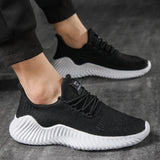 VastWave Breathable Casual Male Footwear Light Weight Sneakers Men Flyknit Big Size Mans Shoes Tenis Masculino Adulto39-47