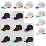 Cool LED Light Up Baseball Caps Glowing Adjustable Hats Perfect for Parties, Raves, Running and More - LKimmersive