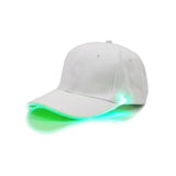 Cool LED Light Up Baseball Caps Glowing Adjustable Hats Perfect for Parties, Raves, Running and More - LKimmersive