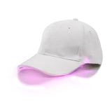 Cool LED Light Up Baseball Caps Glowing Adjustable Hats Perfect for Parties, Raves, Running and More - LKimmersive