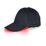 Cool LED Light Up Baseball Caps Glowing Adjustable Hats Perfect for Parties, Raves, Running and More - LKimmersive