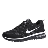 Shoes Men Running Shoes For Men Sport Shoes Black Shock Absorbing Casual Shoes Air Cushion Sneakers Flying Woven Shoes Trainers - LKimmersive