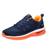 Shoes Men Running Shoes For Men Sport Shoes Black Shock Absorbing Casual Shoes Air Cushion Sneakers Flying Woven Shoes Trainers - LKimmersive