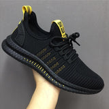2019 New Men Sneakers Mesh Casual Shoes Lac-up Shoes Men Lightweight Comfortable Breathable Walking Sneakers Zapatillas Hombre - LKimmersive